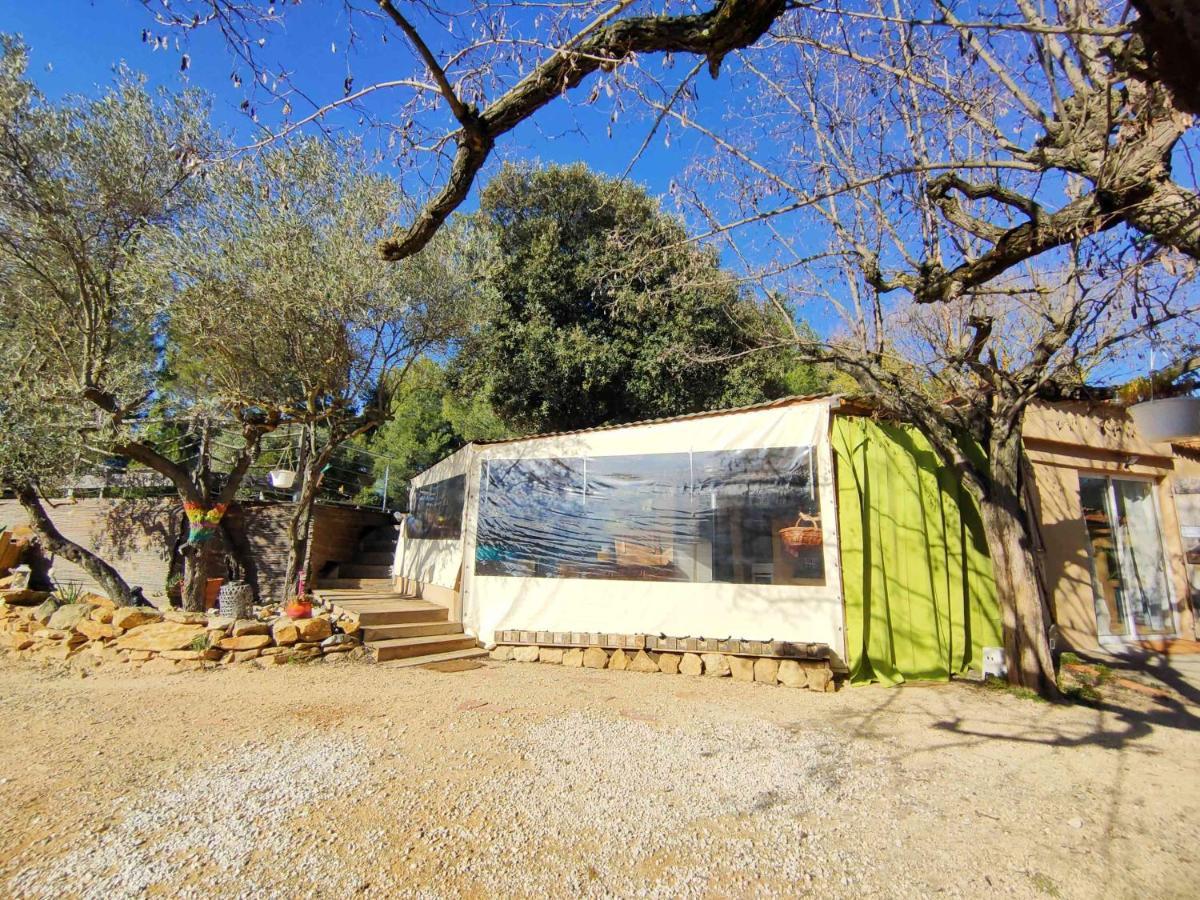 Arche De Noe Atypique, Boheme , Nature, Piscine Chauffee De Paques A Toussaint , Spa , Sauna , Loisirs Le Beausset Dış mekan fotoğraf