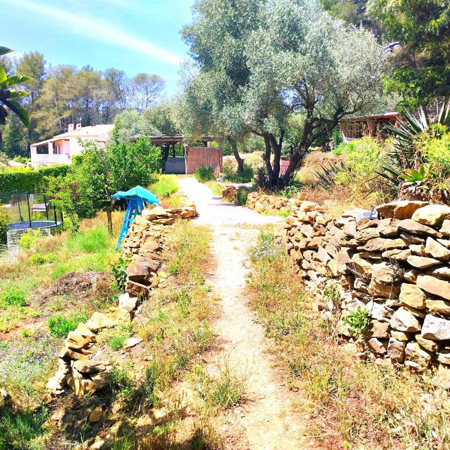 Arche De Noe Atypique, Boheme , Nature, Piscine Chauffee De Paques A Toussaint , Spa , Sauna , Loisirs Le Beausset Dış mekan fotoğraf